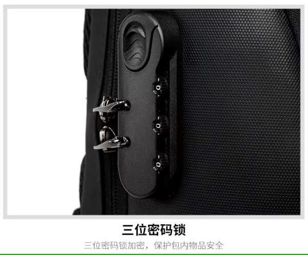 Sleek, waterproof backpack