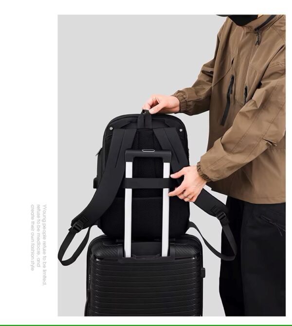 Sleek, waterproof backpack
