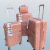 4Set Anti-Crack Travel Suitcase